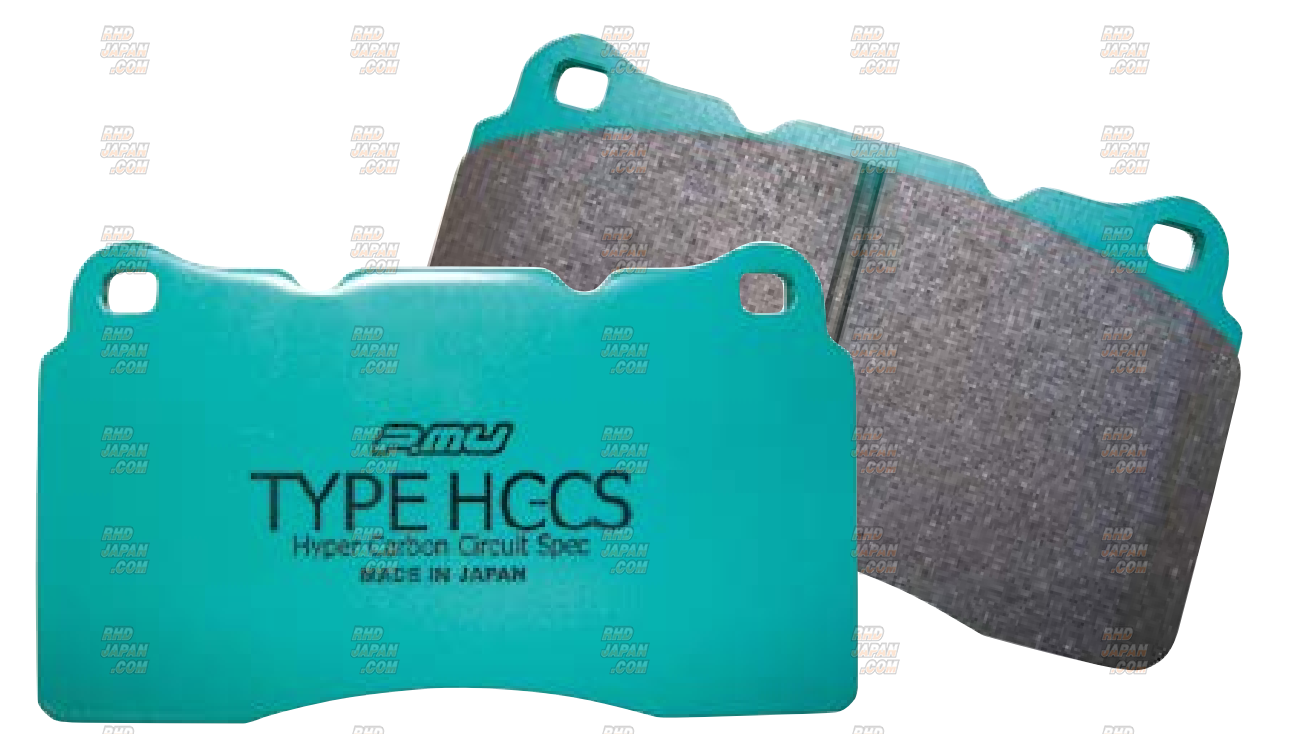 Project Mu Front Brake Pads Type HC-CS Hyper Carbon Circuit Spec